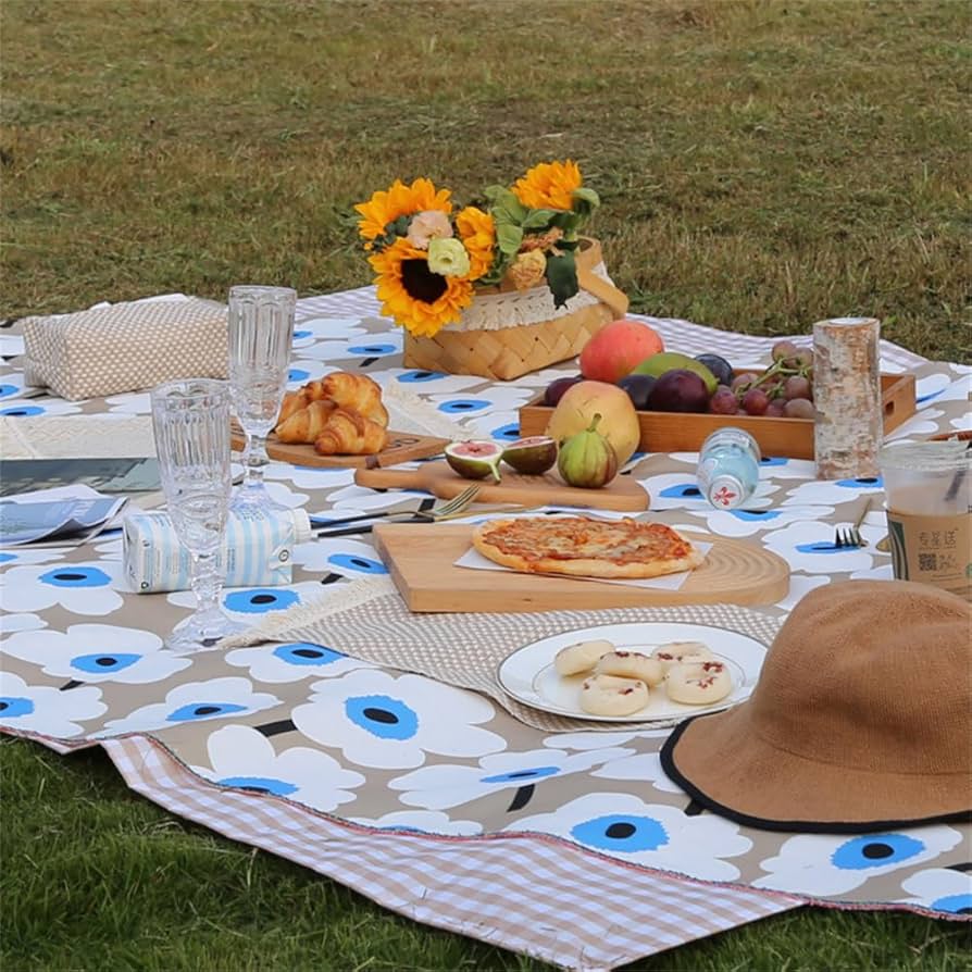 Amazon.co.jp: Xabelle民族風レジャーシートレトロピクニックシート